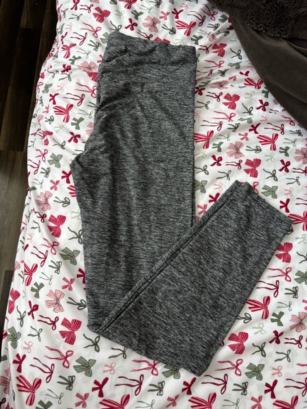 Marled Gray Active Leggings